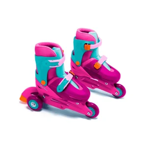 Molto Patines Rosa en Línea  3 in line Convertible